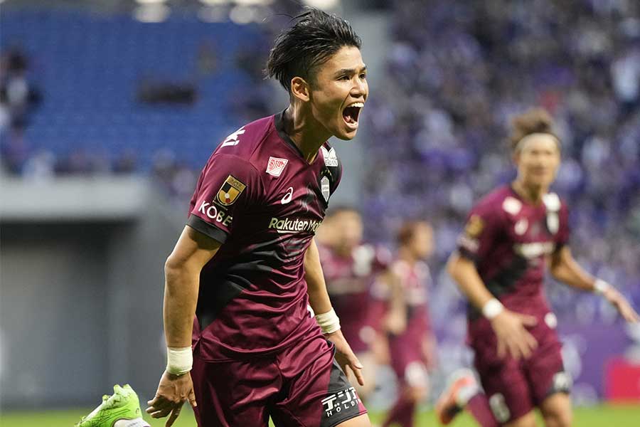 神戸の佐々木大樹【写真:産経新聞社】