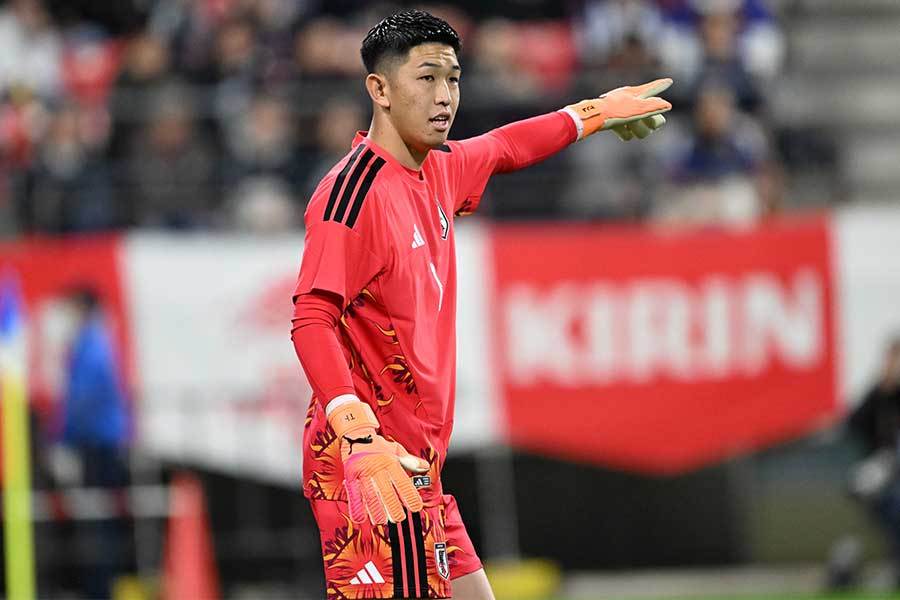 日本代表の早川友基【写真：徳原隆元】