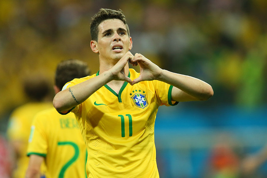 かつてブラジル代表で活躍をしたオスカル【写真：YUTAKA/アフロスポーツ】