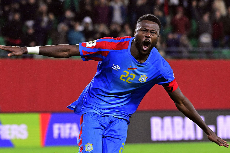 コンゴ代表がW杯大陸間プレーオフ進出を決めた【写真:ロイター】