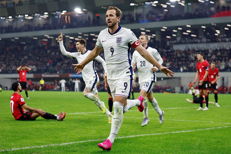 イングランドが8試合で22ゴール無失点と圧倒した【写真:ロイター】