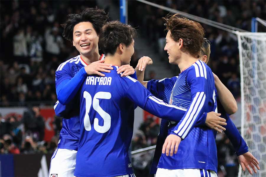 日本代表のボリビア戦勝利に中国注目【写真：Noriko NAGANO】