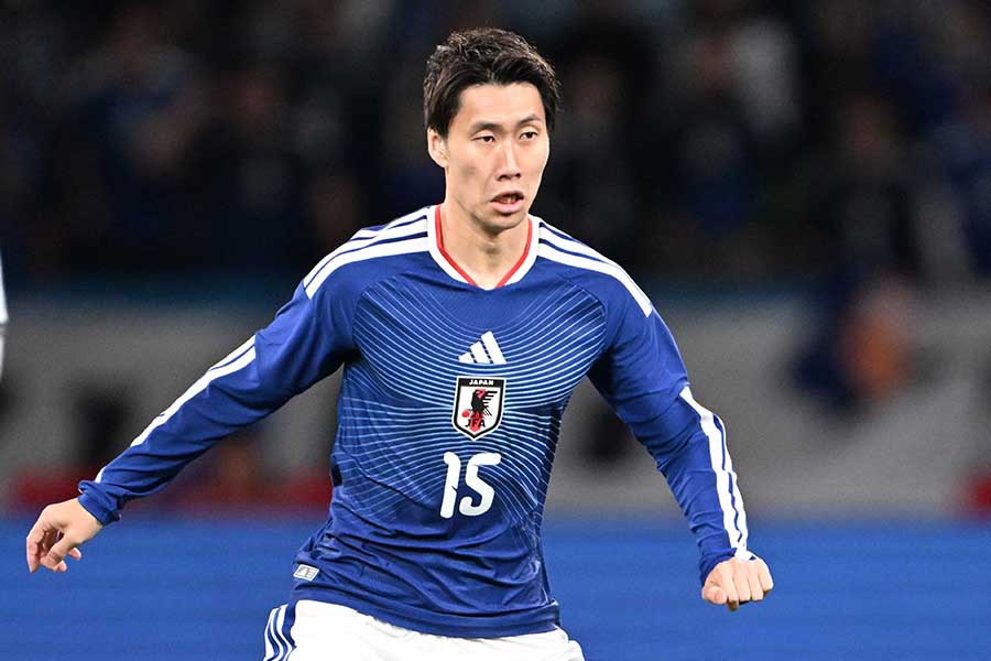 日本代表の鎌田大地【写真:徳原隆元】
