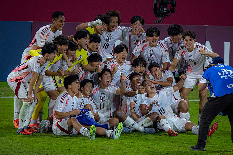 U-17日本代表とメキシコ代表の最後の交流に脚光【写真：アフロ】