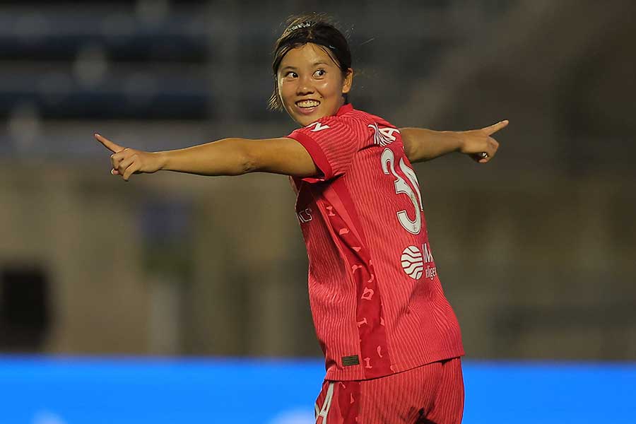 ノースカロライナ・カレッジの松窪真心【写真：Imagn/ロイター/アフロ】