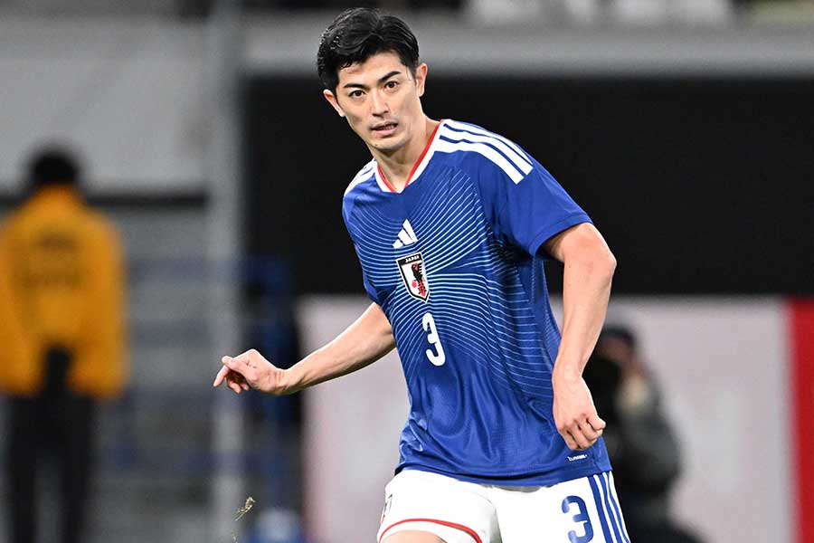 日本代表の谷口彰悟【写真：徳原隆元】