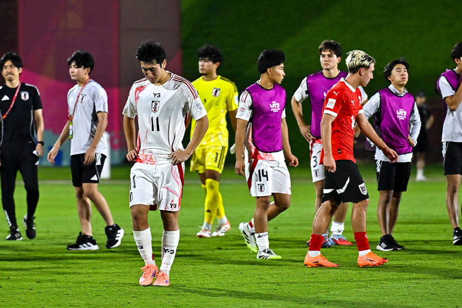 U-17日本代表は惜しくもベスト8で敗退【写真:アフロ】