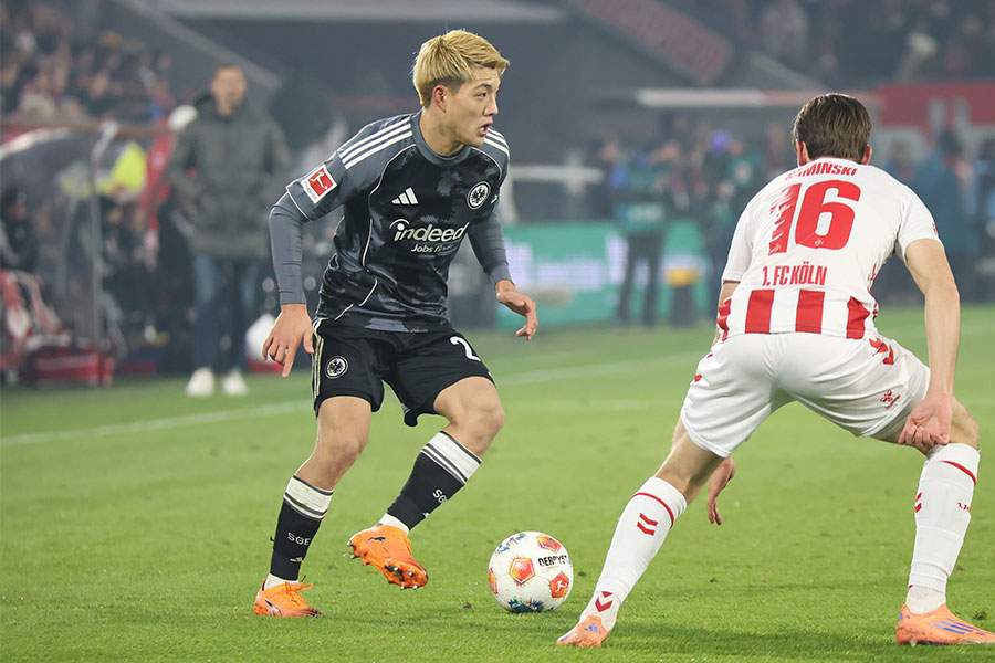 フランクフルトの堂安律【写真:picture alliance/アフロ】