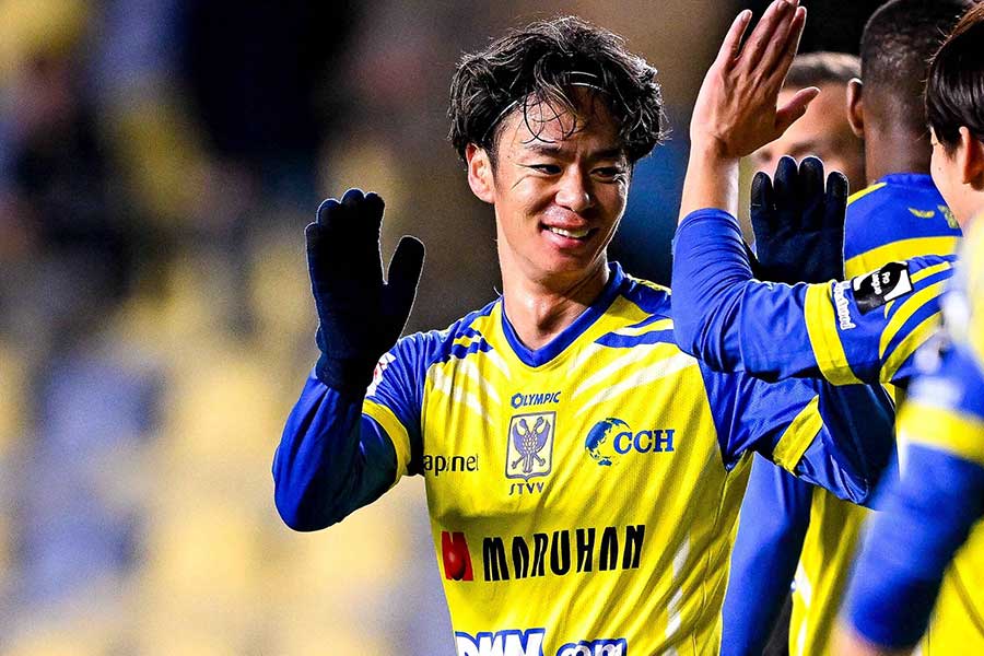 シント=トロイデンの伊藤涼太郎【写真:PsnewZ/アフロ】