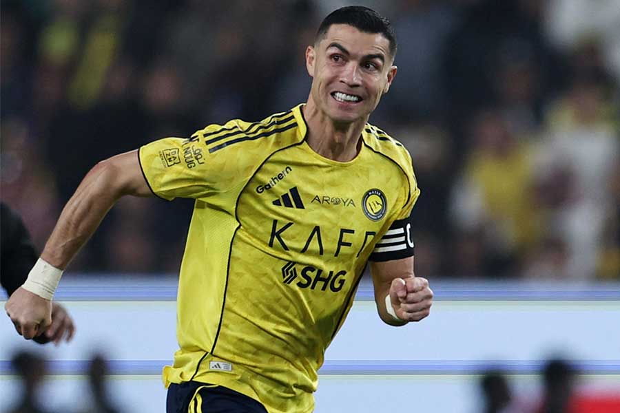 アル・ナスルのクリスティアーノ・ロナウド【写真：ロイター】