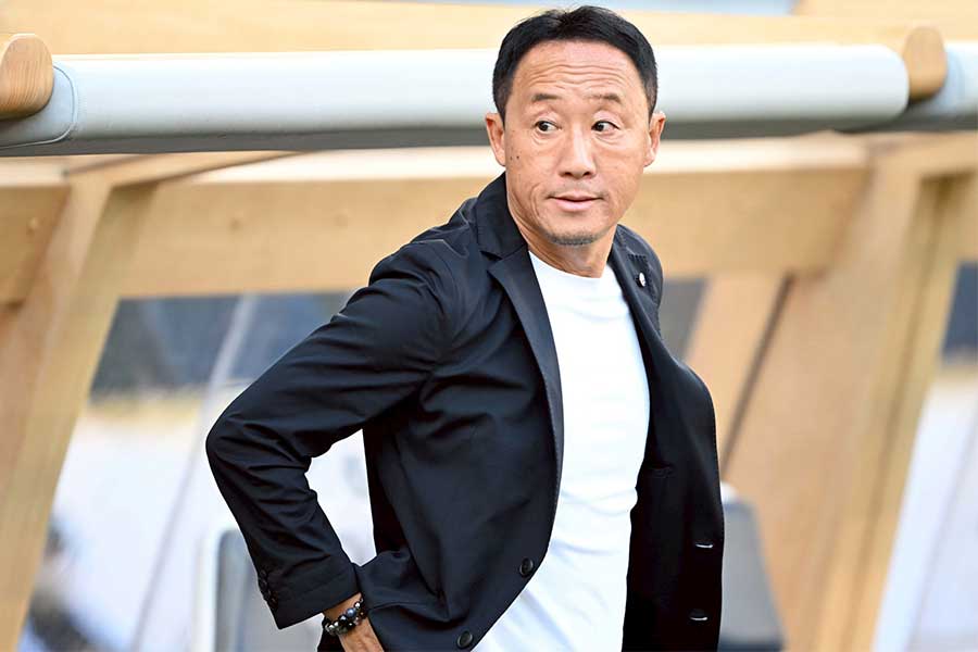 町田の黒田剛監督【写真：徳原隆元】