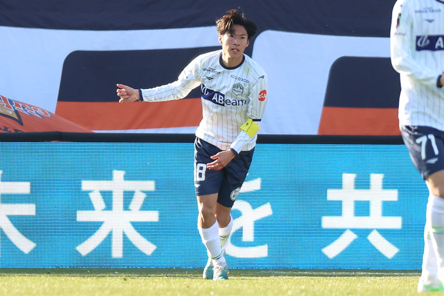 モンテディオ山形の土居聖真【写真:加治屋友輝】