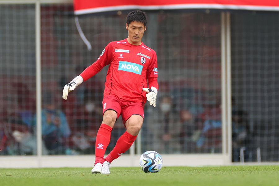 栃木SCの丹野研太の引退セレモニーが行われた【写真:YUTAKA/アフロスポーツ】