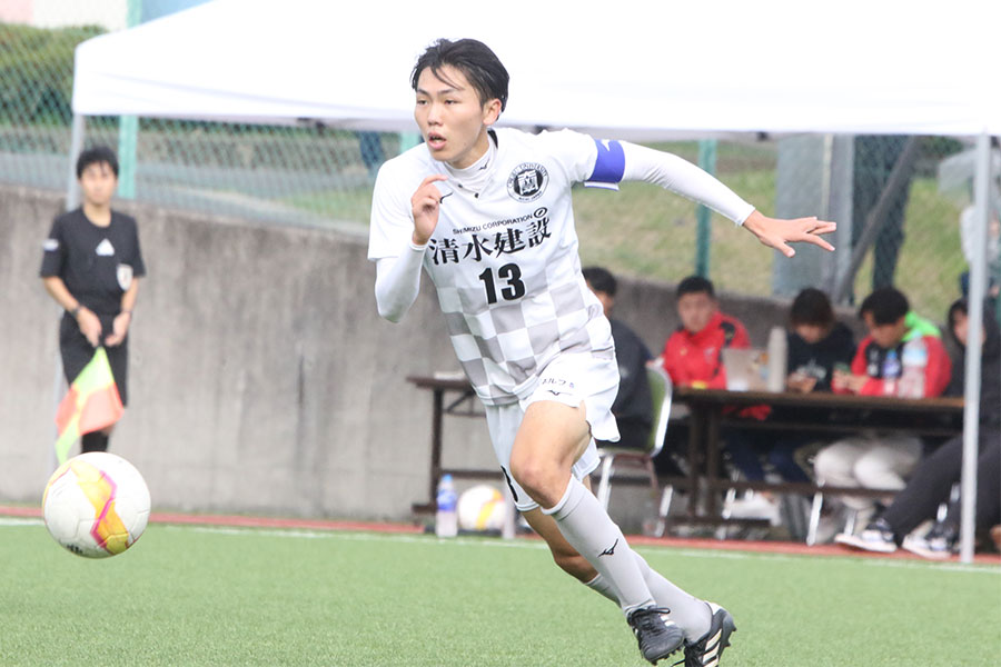 中部大学の樋口有斗【写真：安藤隆人】