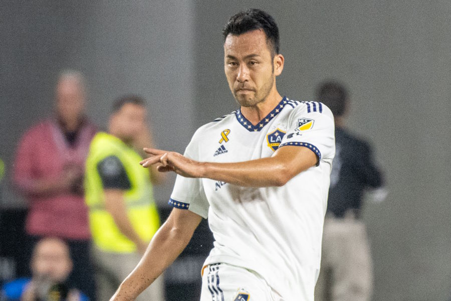 LAギャラクシーに所属する吉田麻也【写真：Getty Images】