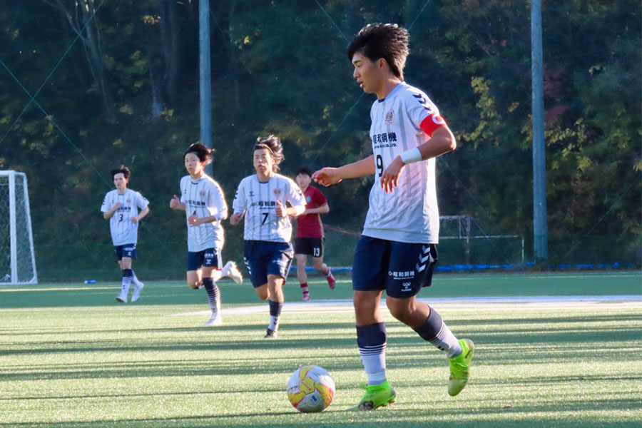 名城大4年FW松永悠碁【写真:成相法子】