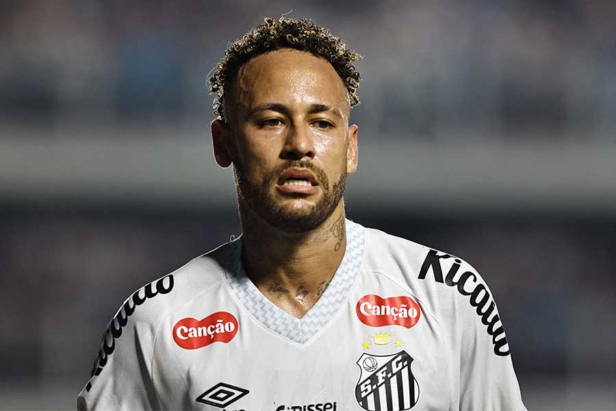 サントスのネイマール【写真：ロイター】