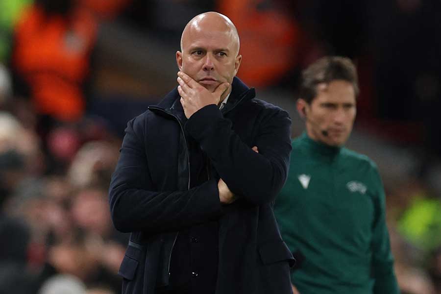 リバプールのアルネ・スロット監督【写真：ロイター】