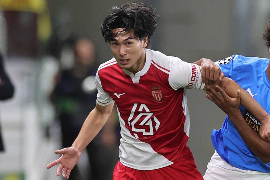 モナコの南野拓実【写真:ロイター】