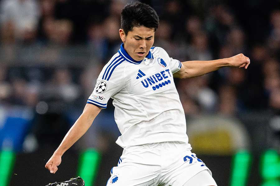 コペンハーゲンの鈴木淳之介【写真:アフロ】