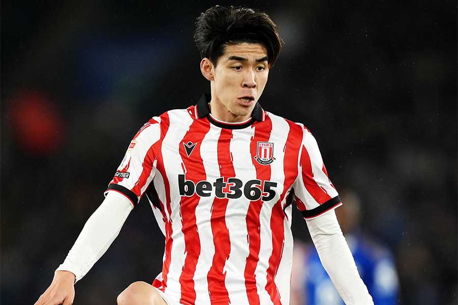 ストーク・シティの瀬古樹【写真：PA Images/アフロ】