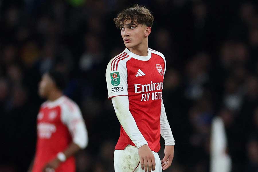 アーセナルのマックス・ダウマン【写真：ロイター】