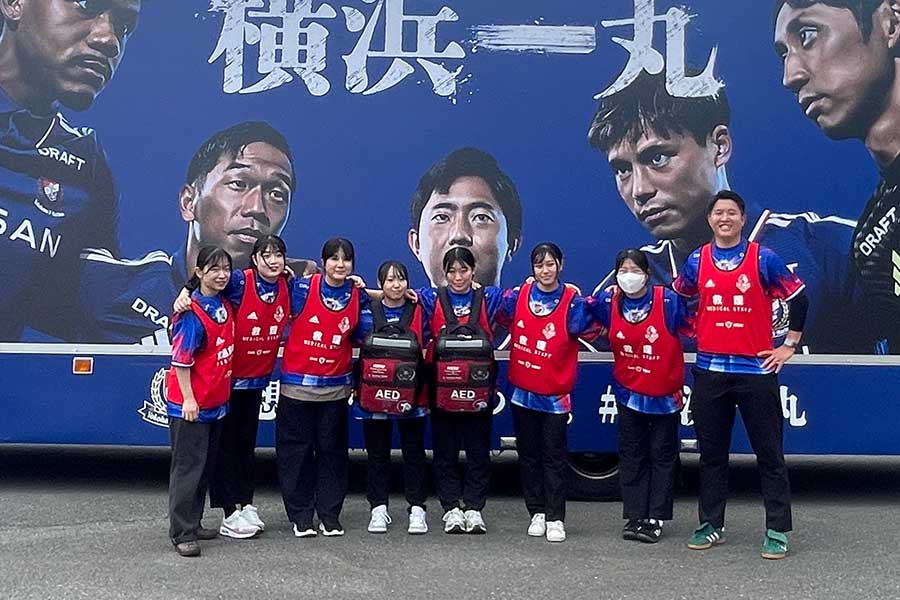 スタジアム巡回活動の拡大に求められるアイデアとは【写真提供：横浜F・マリノス】