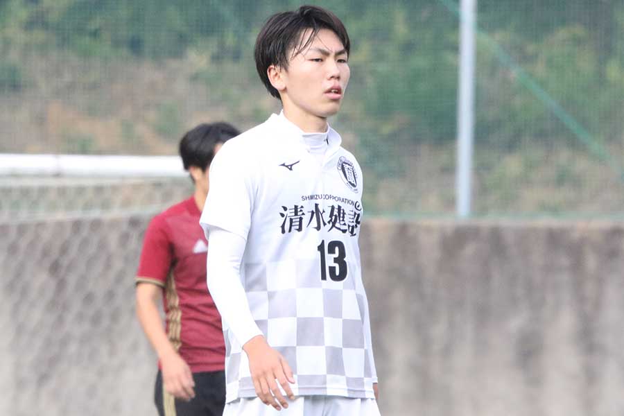 中部大学の樋口有斗【写真：安藤隆人】