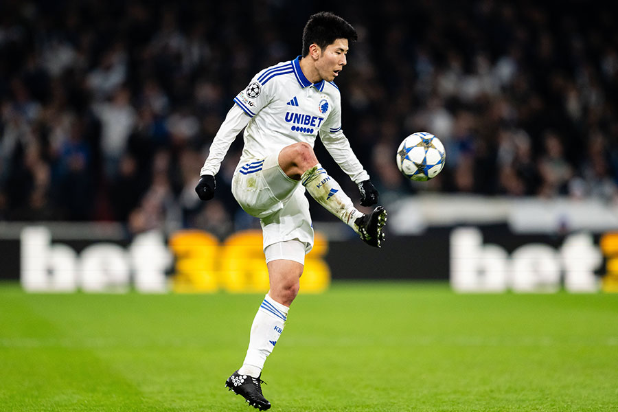 鈴木淳之介がカイラト戦でも好パフォーマンス【写真:アフロ】