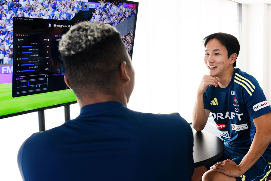 天野は「とにかく自分を使う」派で戦術面を突き詰めたいという