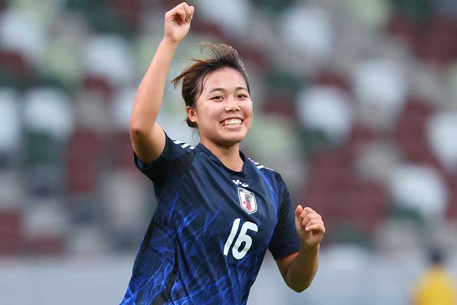 谷川萌々子の1ゴール1アシストで日本が快勝【写真：長田洋平/アフロスポーツ】