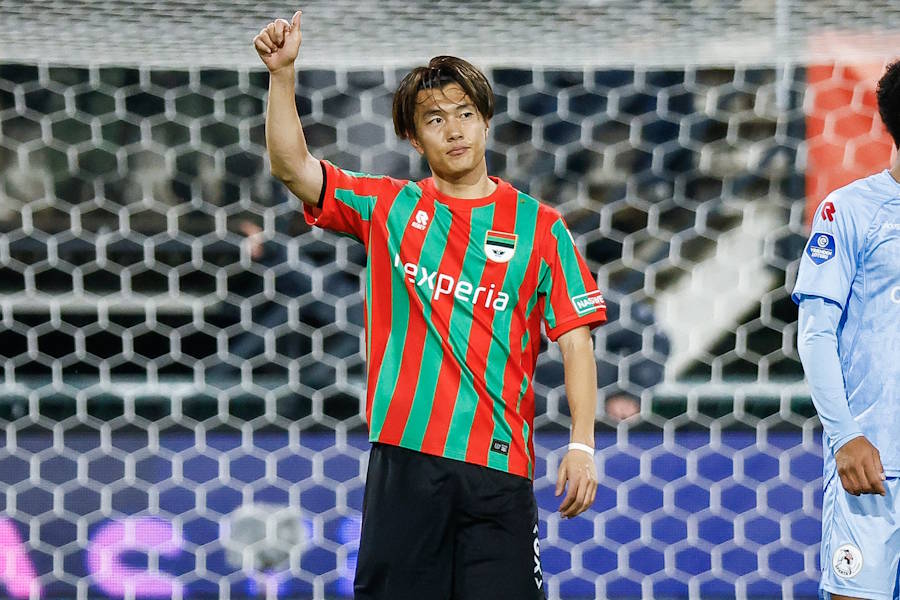 NECの小川航基【写真:ANP Photo/アフロ】