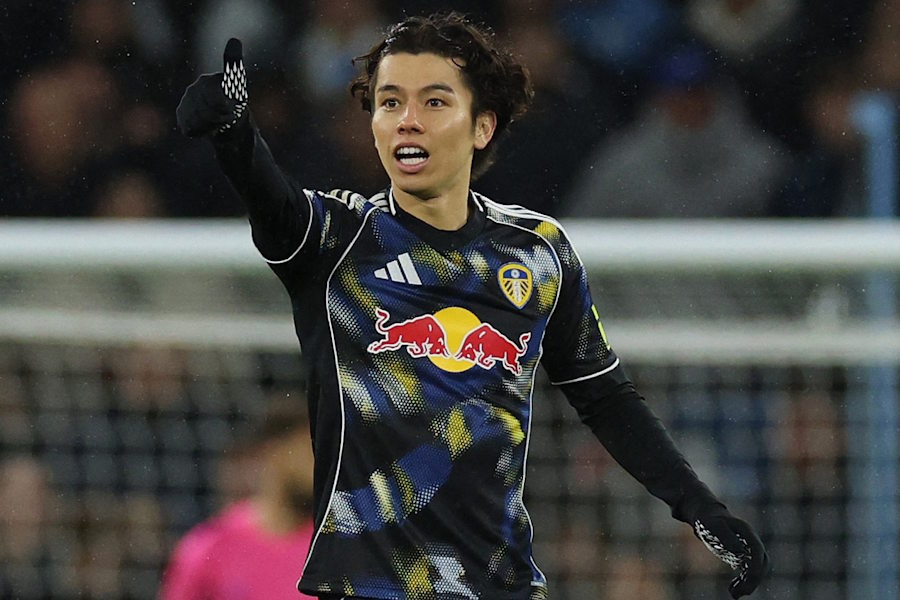 リーズの田中碧【写真：ロイター】