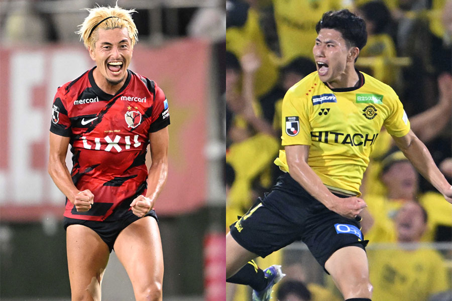 今季のリーグ優勝は鹿島と柏の一騎打ちに【写真：徳原隆元】