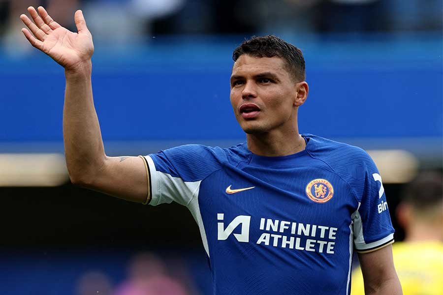 チアゴ・シウバの息子・イサゴがチェルシーとプロ契約【写真：ロイター/アフロ】