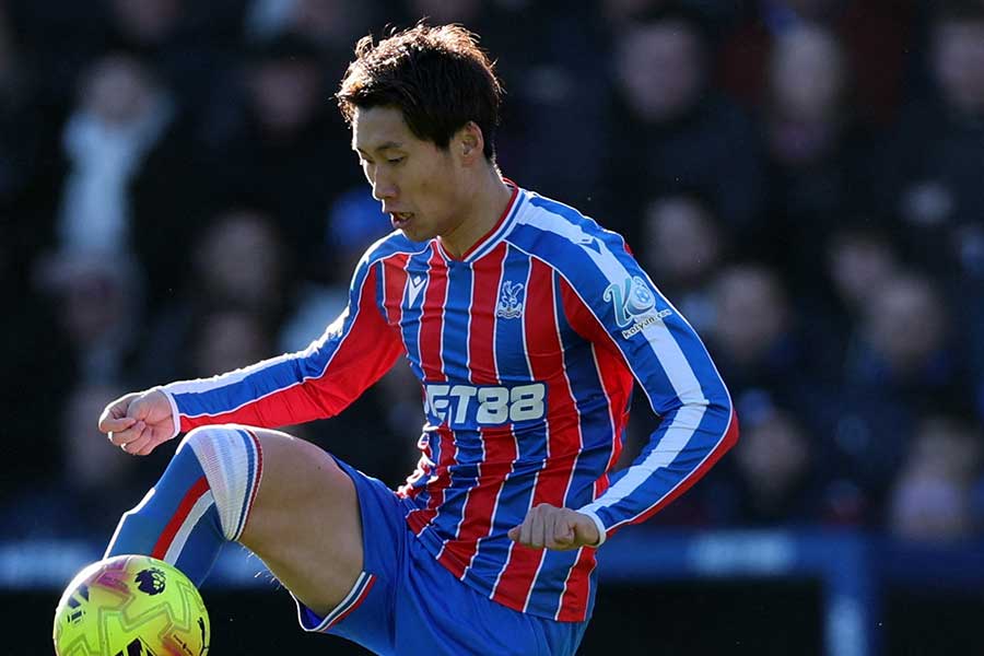 クリスタル・パレスの鎌田大地【写真：ロイター】