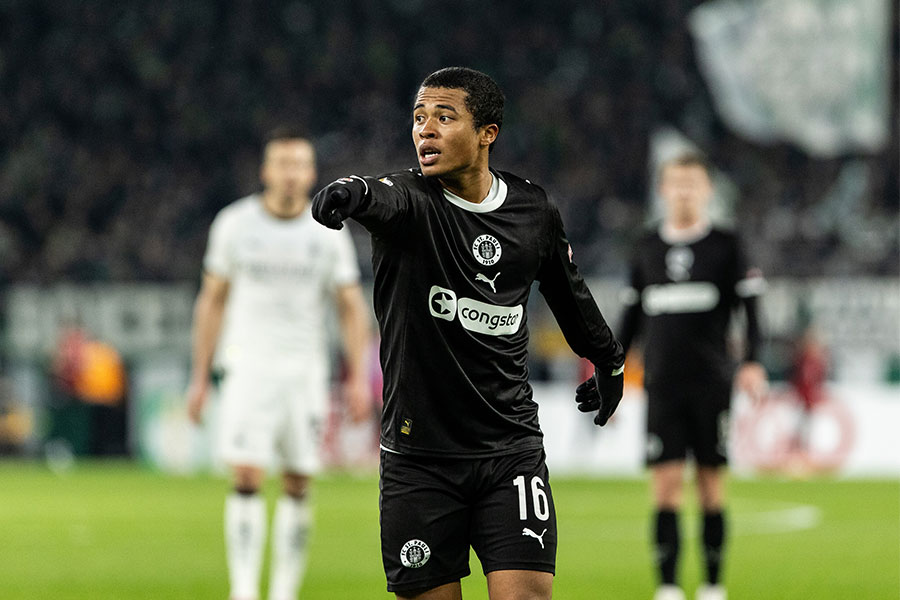 ザンクト・パウリの藤田譲瑠チマ【picture alliance/アフロ】