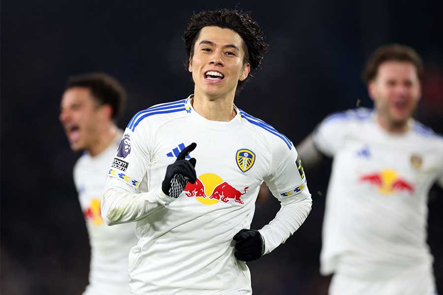 リーズの田中碧【写真:ロイター】