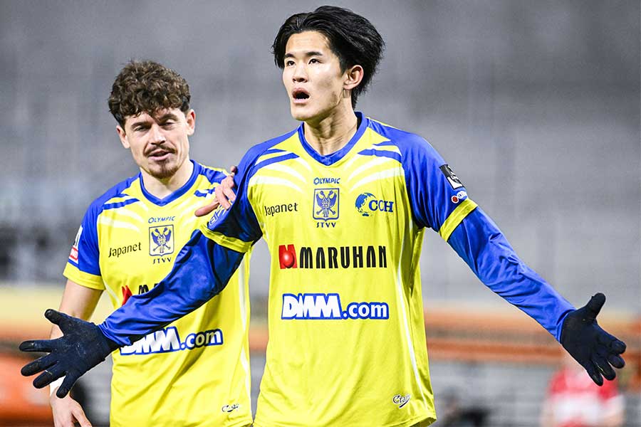シント=トロイデンの後藤啓介【写真:Belga Image/アフロ】