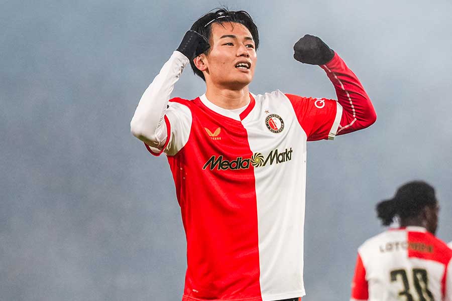 フェイエノールトの上田綺世【写真:Pro Shots/アフロ】