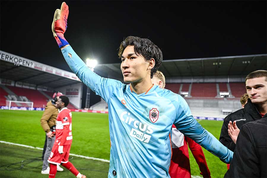 アントワープの野澤大志ブランドン【写真：Belga Image/アフロ】