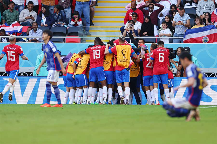 日本代表はW杯で北中米カリブ海勢に過去2戦2敗【写真：森田直樹/アフロスポーツ】