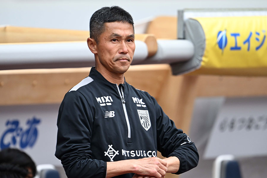 松橋力蔵監督が契約を更新【写真：徳原隆元】