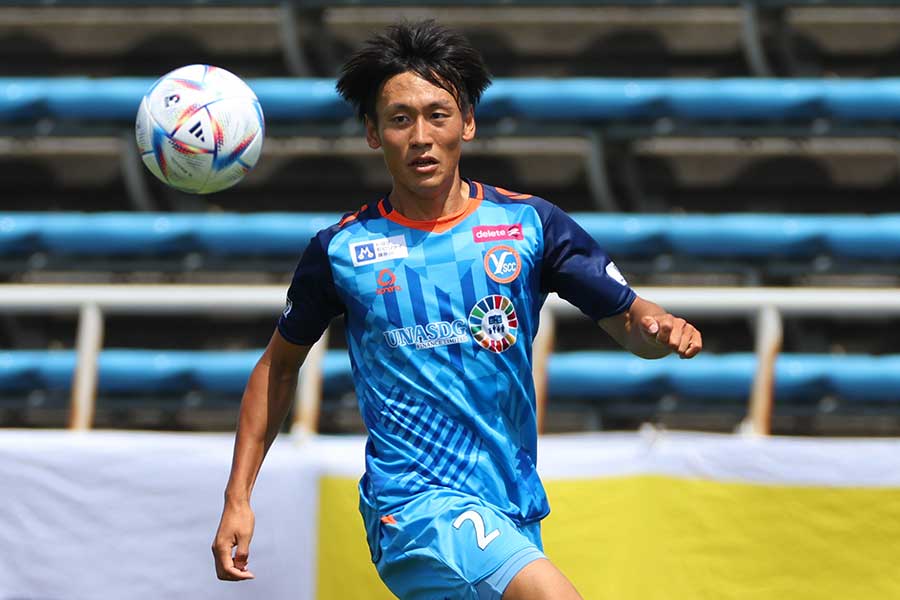 Y.S.C.C.横浜を契約満了となった花房稔(写真は2022年撮影）【写真：YUTAKA/アフロスポーツ】
