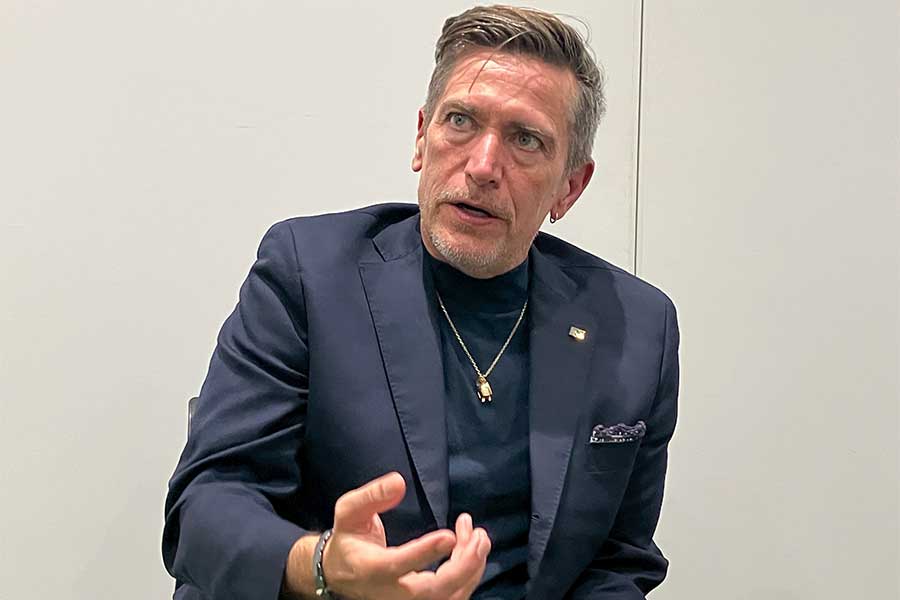 なでしこジャパンのニルス・ニールセン監督【写真：砂坂美紀】