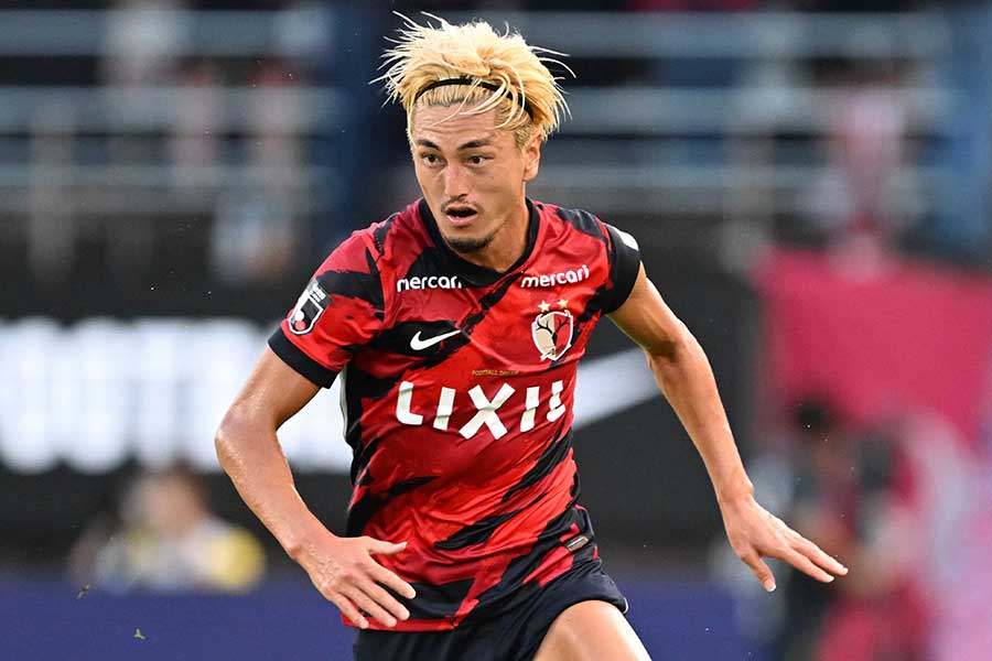 鹿島の鈴木優磨【写真：徳原隆元】