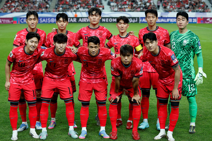 韓国代表【写真:ロイター】