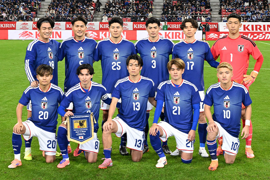 日本代表はグループFに入った【写真：徳原隆元】