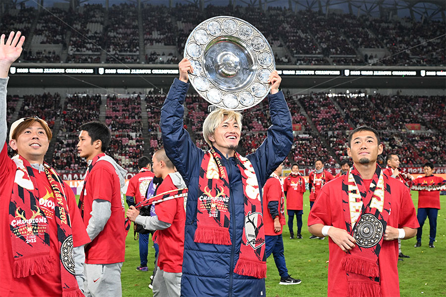 鹿島アントラーズの鈴木優磨【写真:徳原隆元】