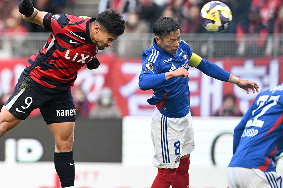 横浜F・マリノスは最終節で鹿島に1-2で敗れた【写真:徳原隆元】